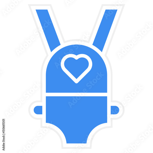 Baby Carrier Icon Style