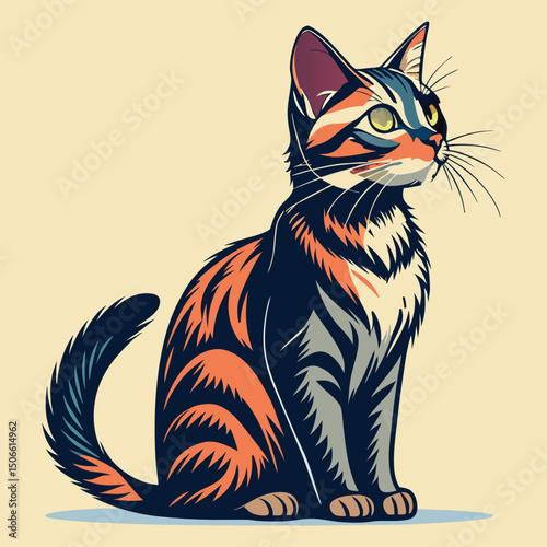 Cuadro en lienzo Clipart