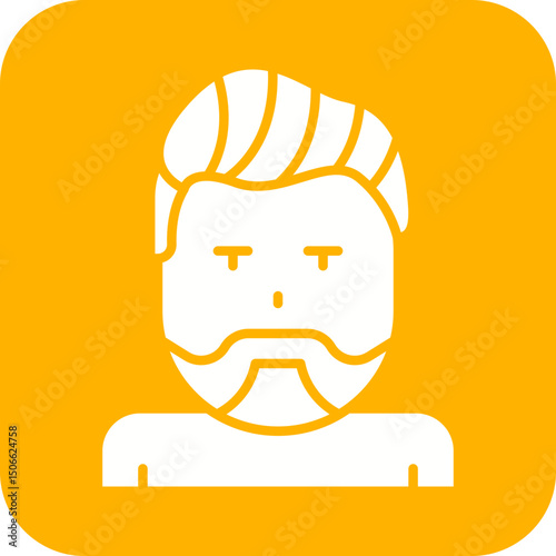 Hipster Style I icon vector image. Suitable for mobile apps, web apps and print media.