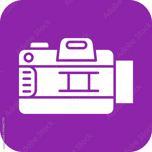 Open Camera icon vector image. Suitable for mobile apps, web apps and print media.