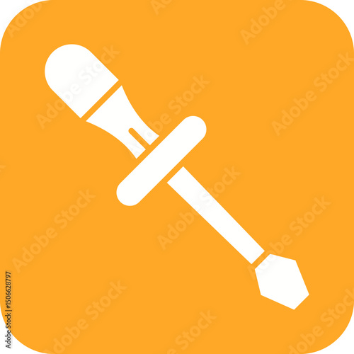 Screw Driver icon vector image. Suitable for mobile apps, web apps and print media.