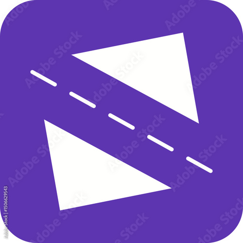 Straighten icon vector image. Suitable for mobile apps, web apps and print media.