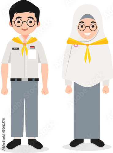  PMR Students in First Aid School Uniform
