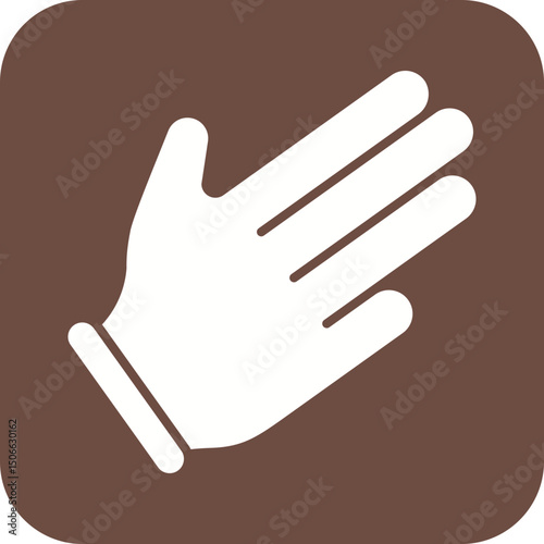 Three Fingers Right icon vector image. Suitable for mobile apps, web apps and print media.
