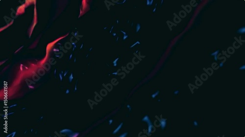 abstract liquid splash background