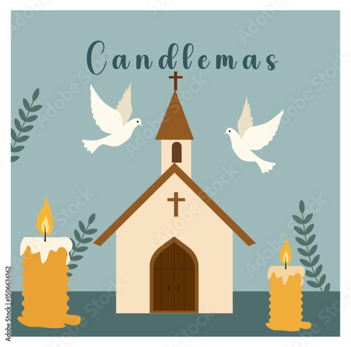 Candlemas Feast of Lights Vector Collection-02