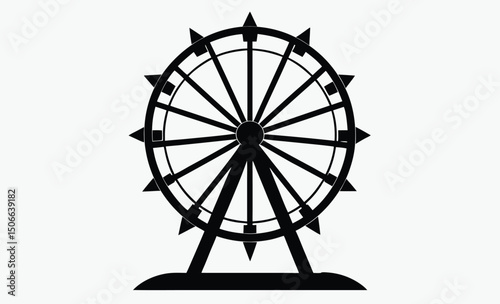 Ferris Wheel Silhouette