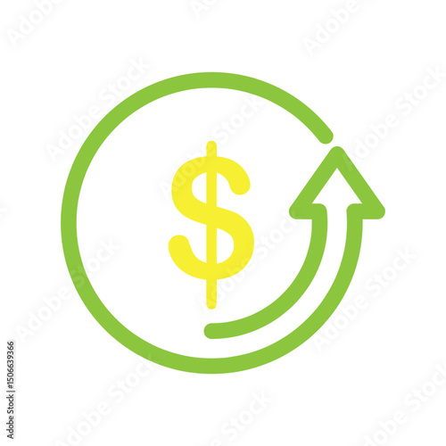 Monetization Line Icon