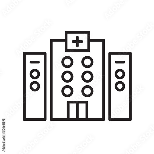 vector illustration of a set of audio speakers