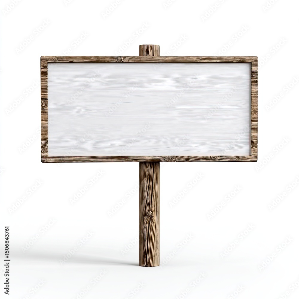 Simple wooden sign Simple wooden sign