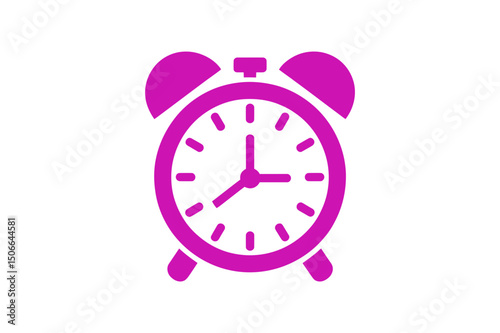Alarm clock time reminder wake up call illustration