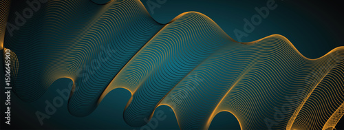 futuristic Line stripe pattern on white Wavy background. abstract modern background futuristic graphic energy sound waves technology concept design