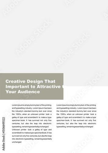 Creative Design to Attract Your Audience