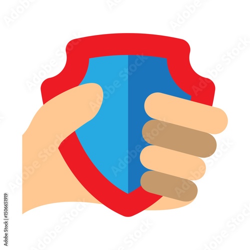 Policyholder Vector Flat Icon Design