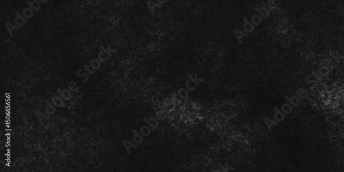 Abstract design with old wall texture cement dark black and paper texture background. Realistic design are empty of Studio dark room concrete wall grunge texture .Grunge paper texture design .	
