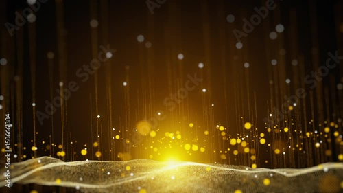 fiber optics background with lots of lights