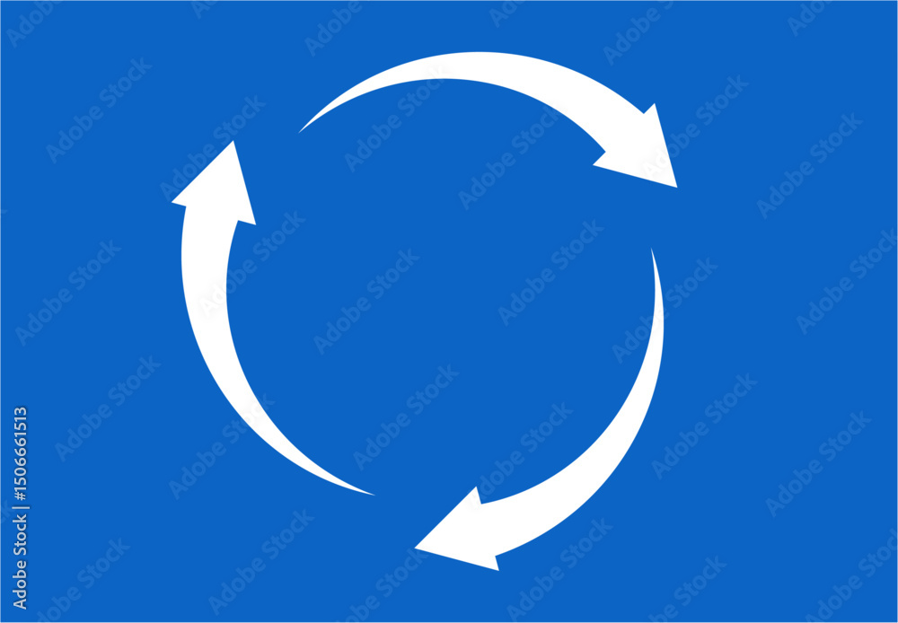 frecce cerchio, cornice, concetto, rotazione, girare, giro, riciclo, scambio logistica,
