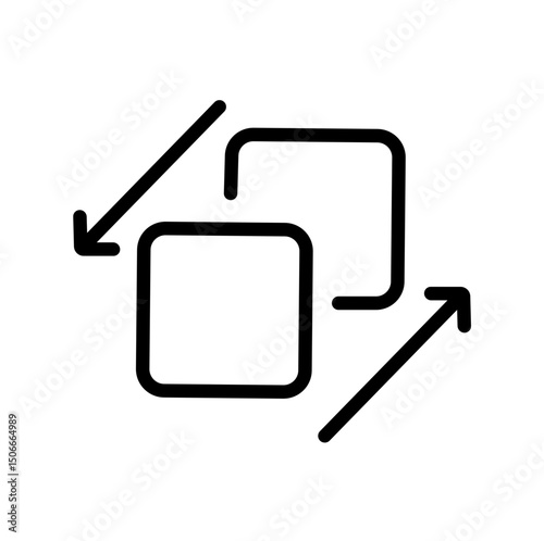 merge vector icon