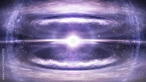 A cosmic singularity event with a powerful gravitational lens effect