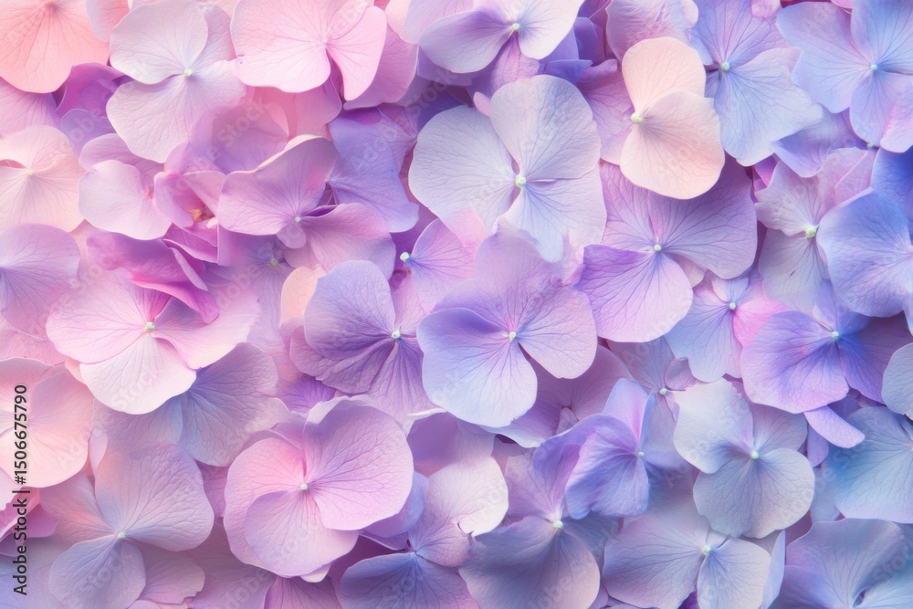 Fototapeta premium Delicate floral arrangement nature background image soft colors aesthetic view serenity and beauty