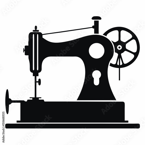 old sewing machine