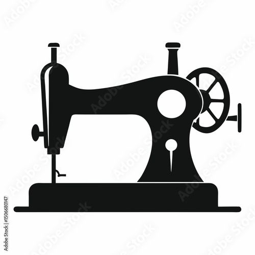 old sewing machine