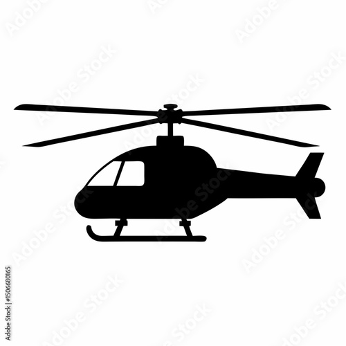 helicopter in flight