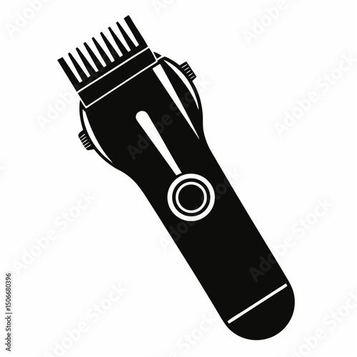 electric shaver isolated on white