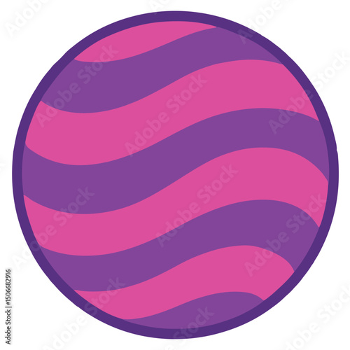 Space Swirly Planet clipart, Outer Space illustration, Colorful Space design sublimation
