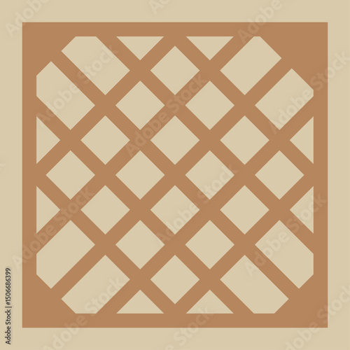 Vintage Geometric Floral Tile Pattern – Mediterranean Style Decorative Tiles