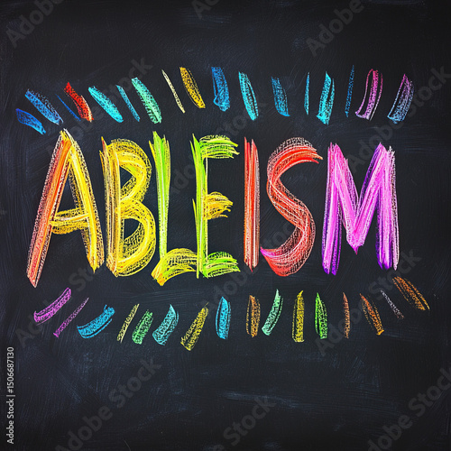 ABLEISM  text related to th...