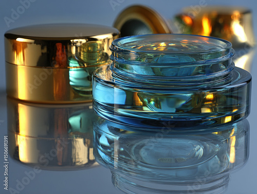 Close-up of a contact lens ...