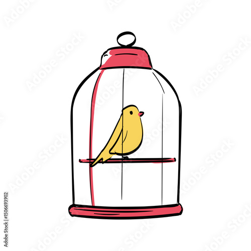 Hand Drawn Pet Veterinary Fill Illustration