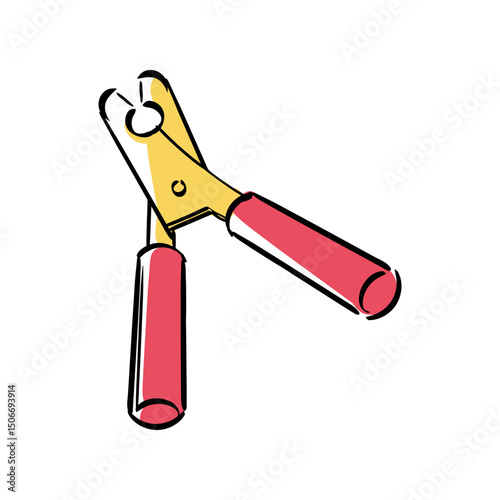 Hand Drawn Pet Veterinary Fill Illustration
