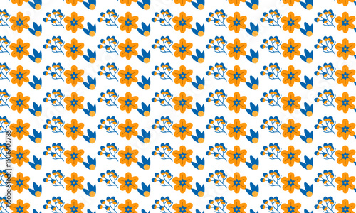 30 Seamless Colorful Floral Pattern Vector Collection  Decorative Nature-Inspired Designs for Fabric, Wallpaper & Print. 