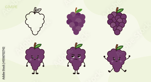 과일캐릭터-_grape
