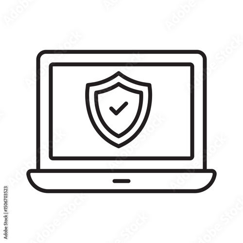 Free Download Online insurance :Vector Icon which can easily modify or edit - GFXLoad
