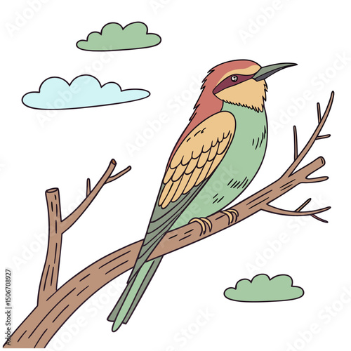 In the Morning Sky Where the First Bird Sings the Song of the Earth