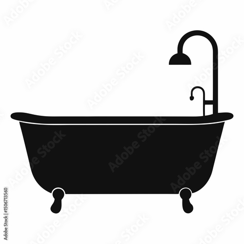 vector illustration of a bathroom