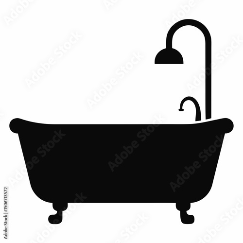 illustration of a bath tub