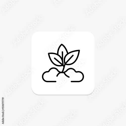 Fresh Herb Garden, vector, pixel perfect, illustrator file