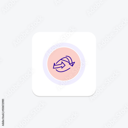 Rotating Crop Sign, vector, pixel perfect, illustrator file