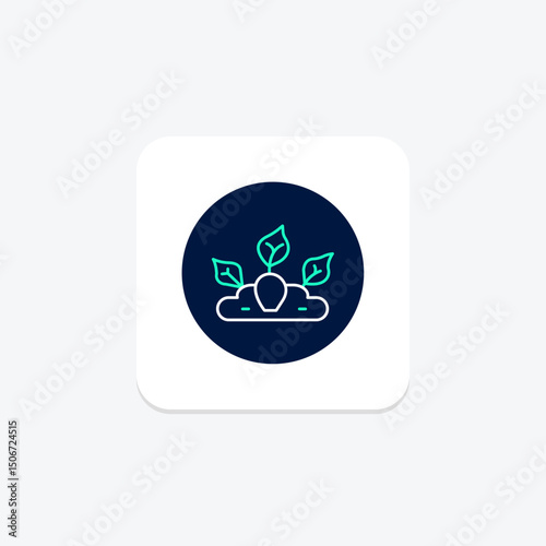 Veggie Patch With Labels, vector, pixel perfect, illustrator file