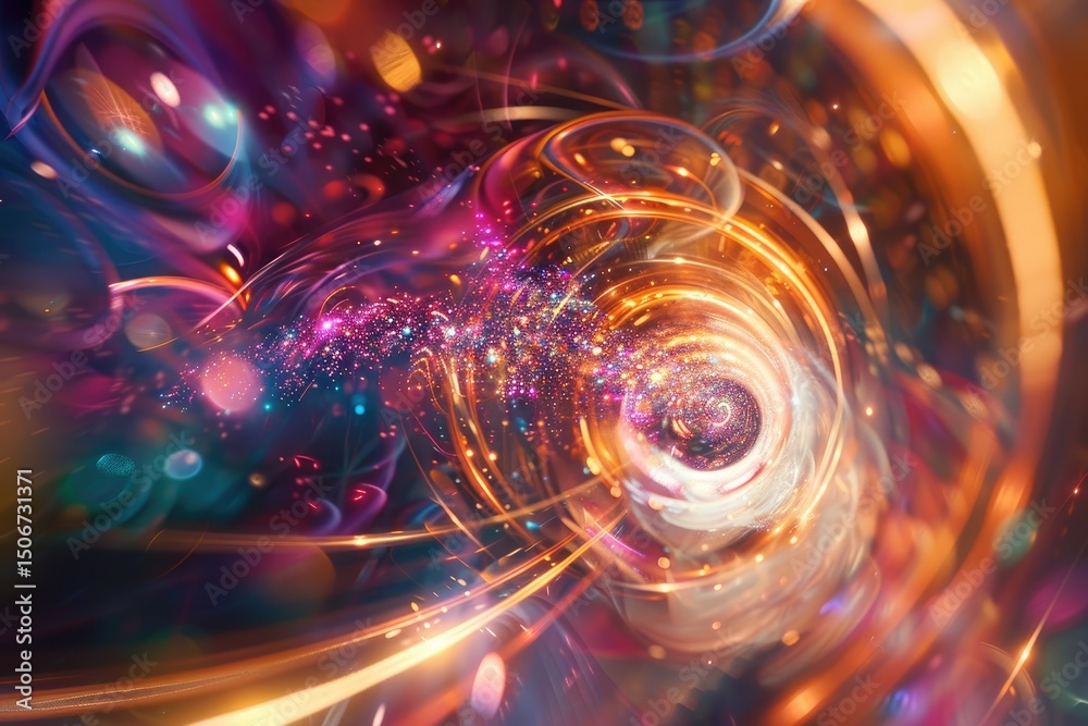 Clear Pixel Visual of Abstract Artistic Image Representing Quantum Physics Clear Pixel Visual of Abstract Artistic Image Representing Quantum Physics