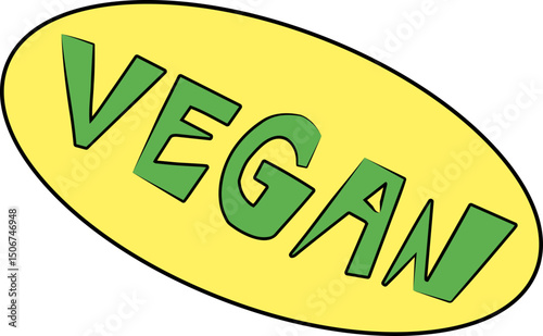 Vegan Product Label