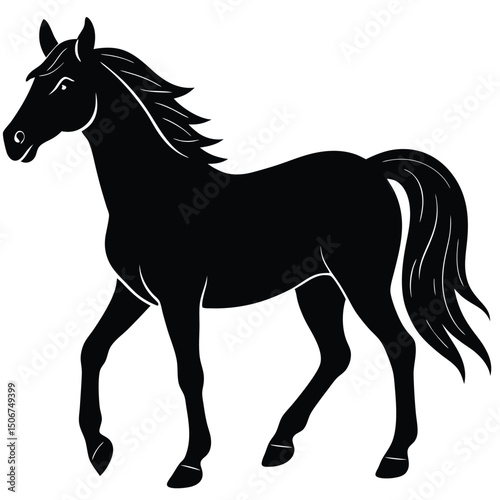 horse vector animal