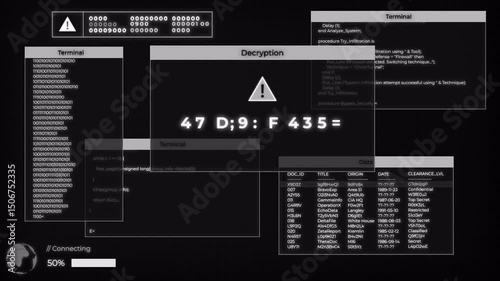 Be Right Back Animated Loop Retro 80s Hacker Terminal Cyberpunk Gaming Overlay