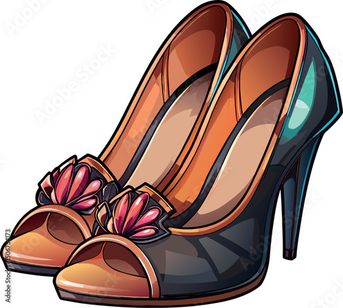 logo negozio di scarpe da donna 04