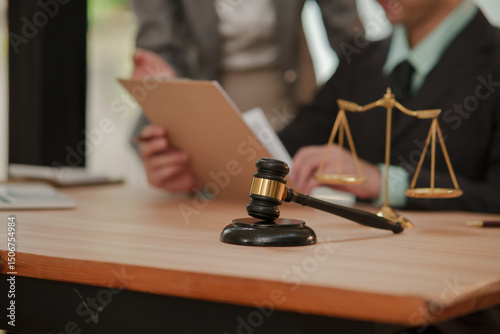 Justice and Legal Consultation in a Professional Law Office