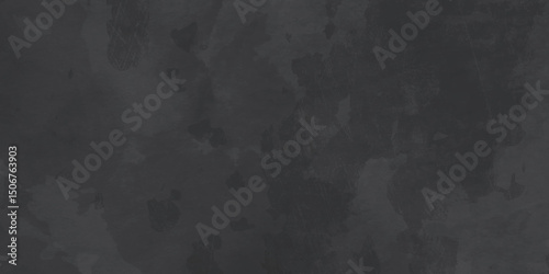 Abstract design with old wall texture cement dark black and paper texture background. Realistic design are empty space of Studio dark room concrete wall grunge texture .Grunge paper texture design .	